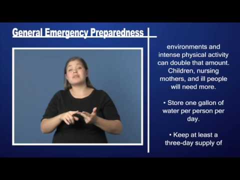 General Emergency Preparedness Pt 2