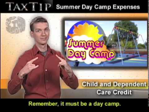 IRS Tax Tips: Summer Day Camp Expenses – July 2010 (ASL, Captions & Audio)