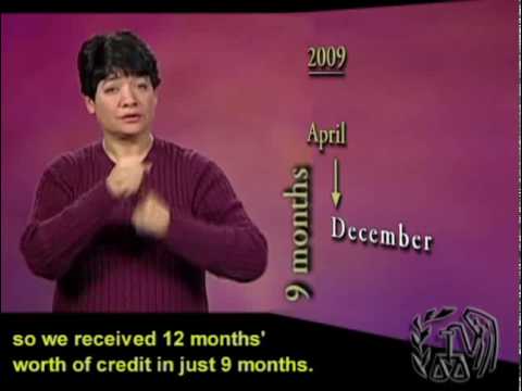 Recovery: Making Work Pay-Smaller Take-Home Pay? – February 2010 (ASL, Captions & Voice Over)