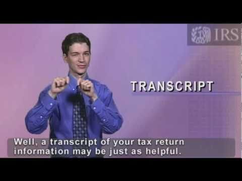 Tax Tips: How to Request a Copy of Your Tax Return (ASL, Captions & Voice Over)