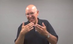 Man Smashes Garage Door