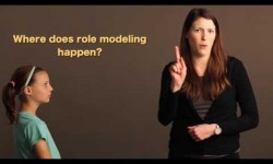 How do role models impact the lives of deaf individuals?